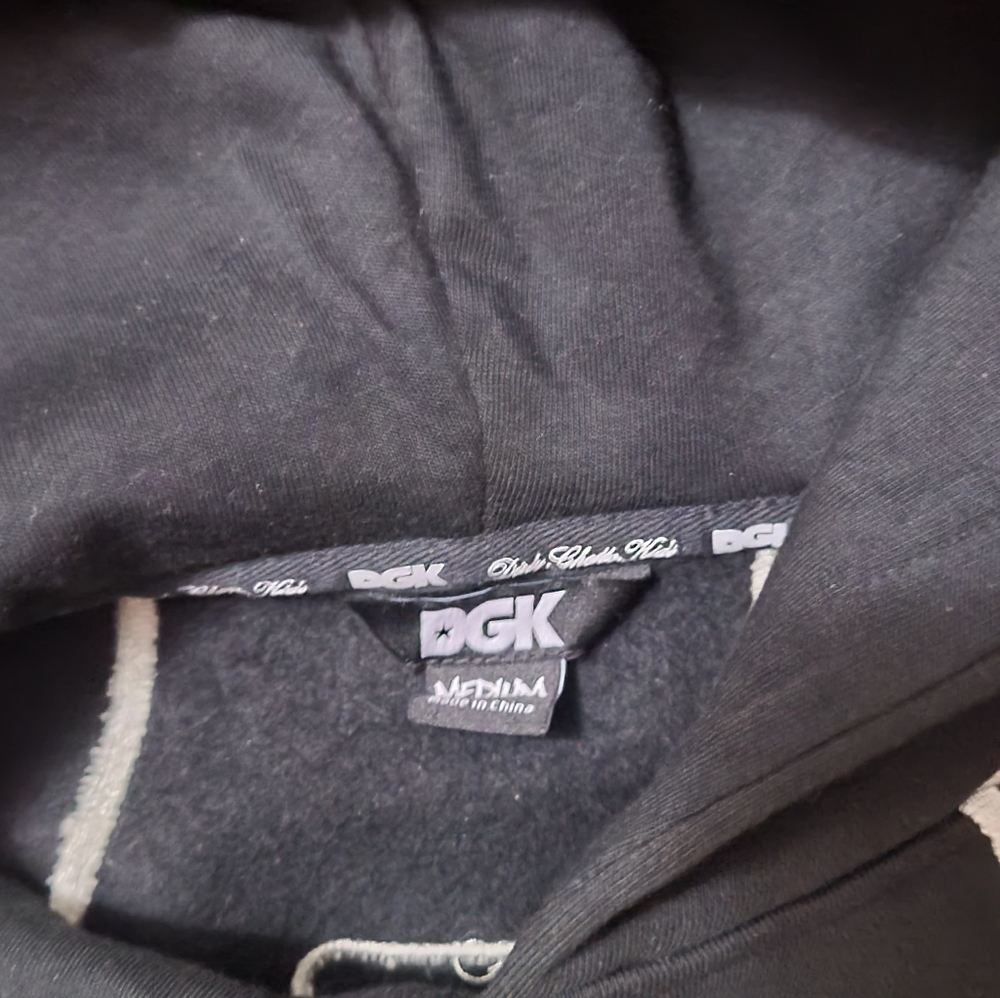 Black Sweater with White Accents - Picture 6 of 6